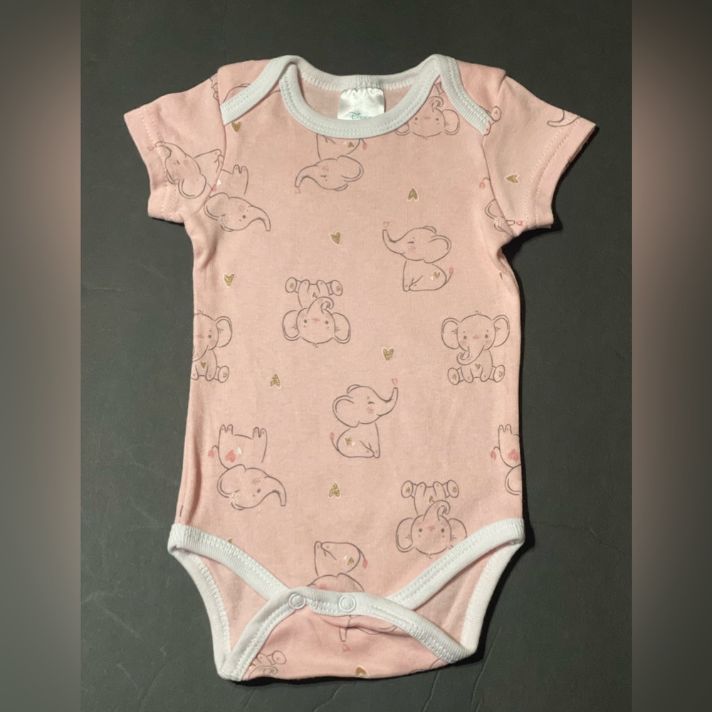 Elephant Print Onesie